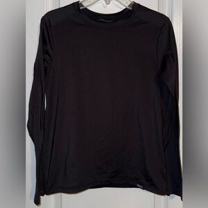 Patagonia EUC Black capilene Baselayer Long Sleeve Top